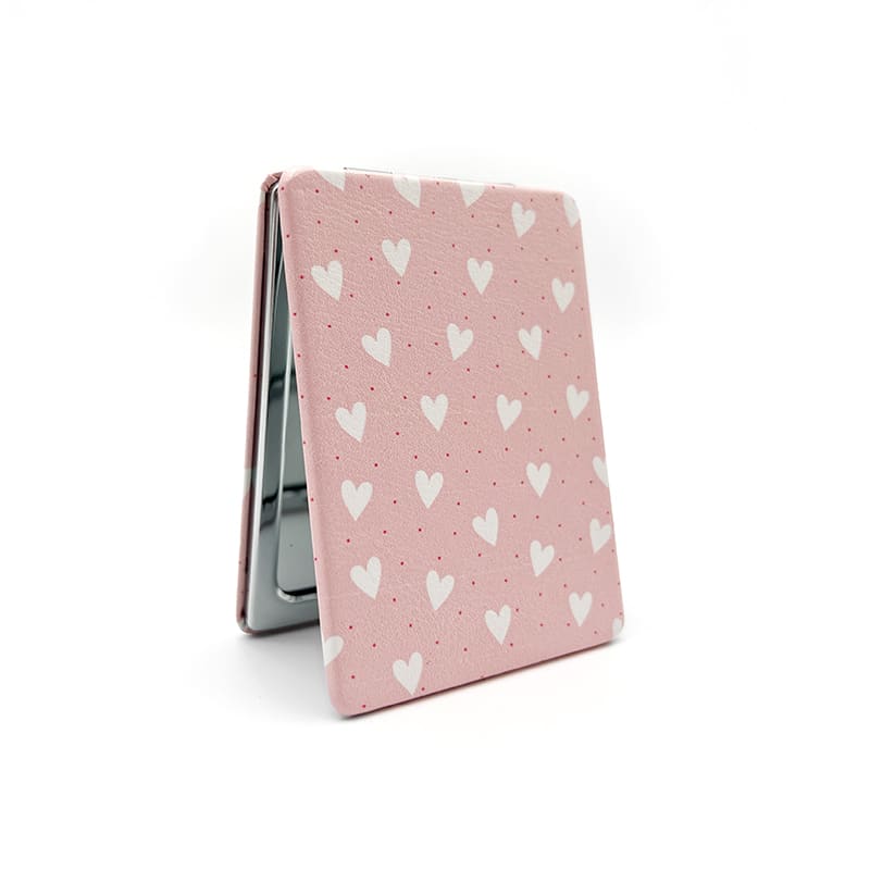 Specchietto Rosa con Cuori - immagine 2
